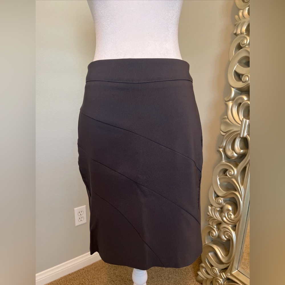 ABN Charcoal Grey Pencil Skirt